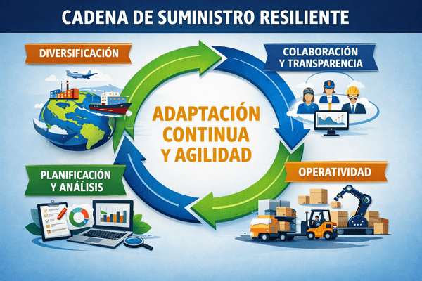 Operación de una cadena de suministro resiliente